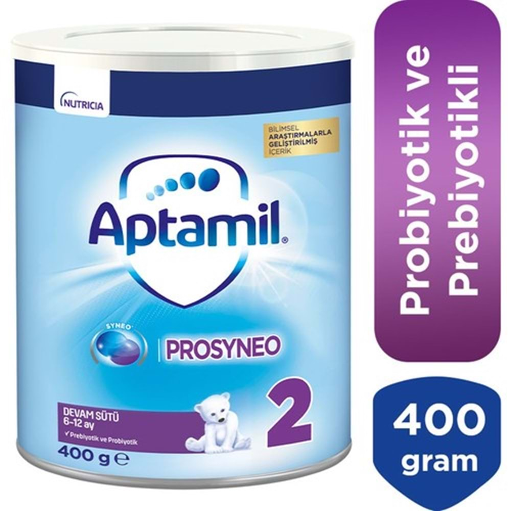 Nutrıcıa Aptamil Prosyneo Bebek Sütü 400GR No:2 (6-12 Ay)