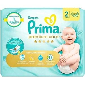 Prima Premium Care Bebek Bezi Beden:2 (4-8KG) Mini 30 Adet Jumbo Pk