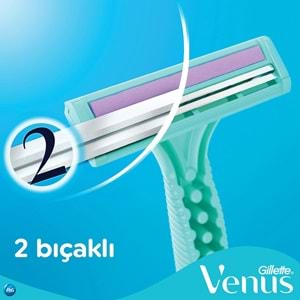 Gillette Simply Venus 2 Kullan At Kadın Tıraş Bıçağı (4 Lü Pk)