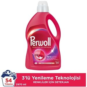 Perwoll Sıvı Çamaşır Deterjanı 2.97LT Renkli (54 Yıkama)