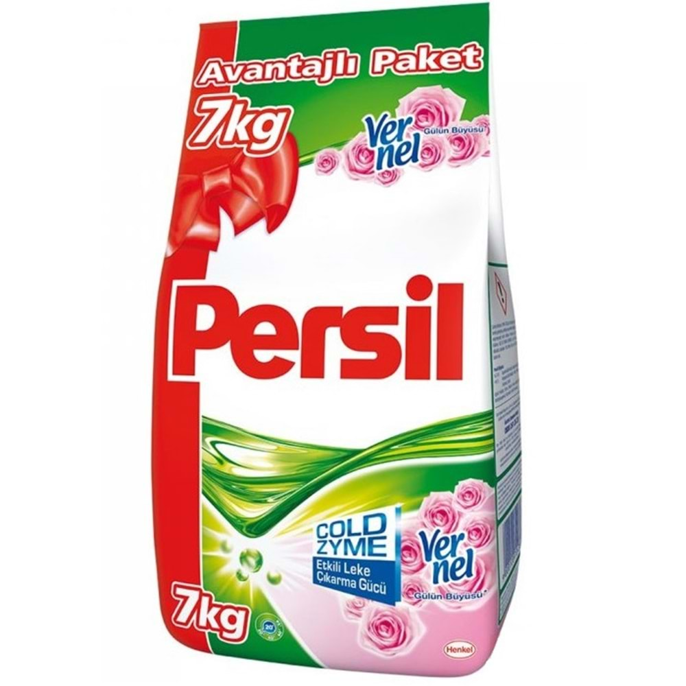 Persil Matik Toz Çamaşır Deterjanı 7KG Gülün Büyüsü (46 Yıkama)