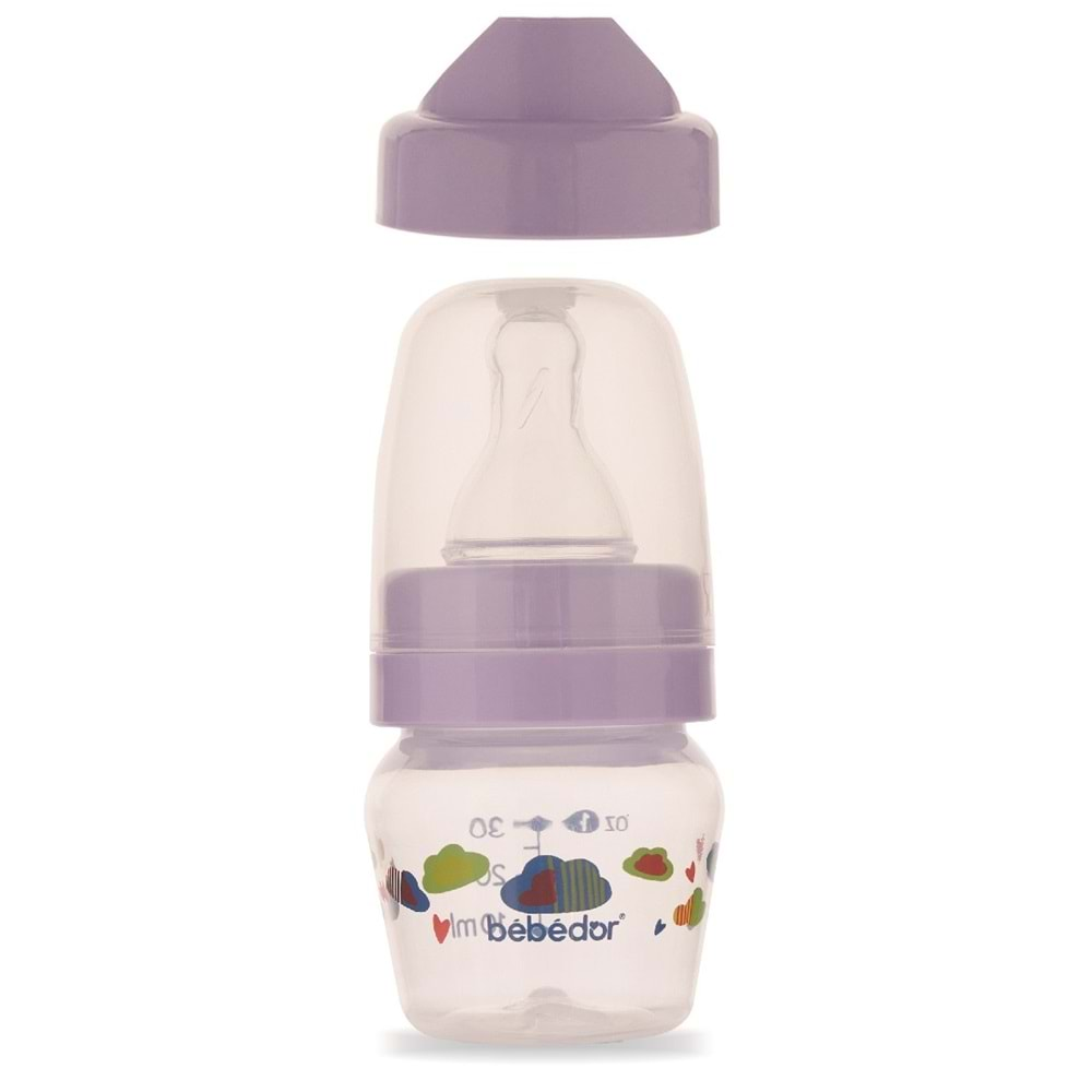 Bebedor Mini Bardak/Biberon 30ML (Kod:20301) - Mor