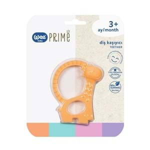 Wee Baby Prime Silikon Diş Kaşıyıcı (Kod:928) - Turuncu