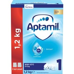 Nutrıcıa Aptamil 1200GR Bebek Sütü No:1 (0-6 Ay) (2 Li Set)