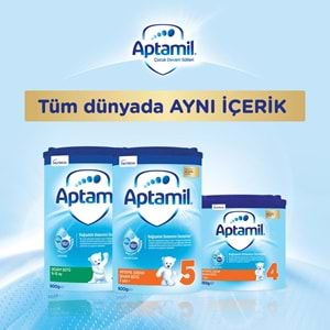 Nutrıcıa Aptamil 350GR Bebek Sütü No:1 (0-6 Ay) Doğumdan İtibaren (12 Li Set)