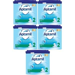 Nutrıcıa Aptamil 350GR Devam Sütü No:2 (6-9 Ay) (5 Li Set)