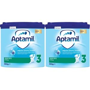 Nutrıcıa Aptamil 350GR Devam Sütü No:3 (9-12 Ay) (2 Li Set)