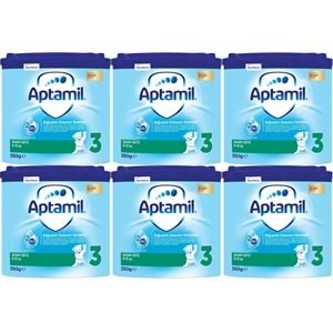 Nutrıcıa Aptamil 350GR Devam Sütü No:3 (9-12 Ay) (6 Lı Set)