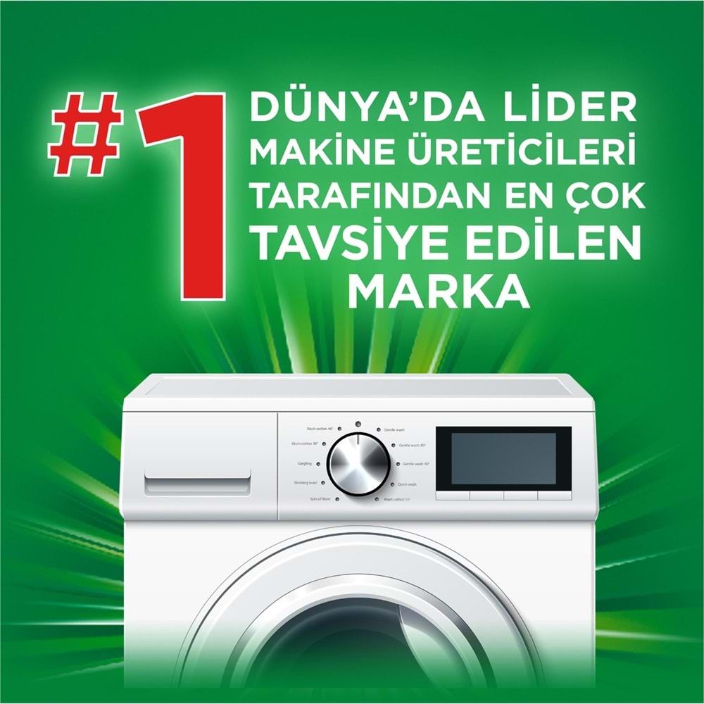 Ariel Matik Toz Çamaşır Deterjanı 21KG Renklilere Özel/Dağ Esintisi (138 Yıkama) (3PK*7KG)