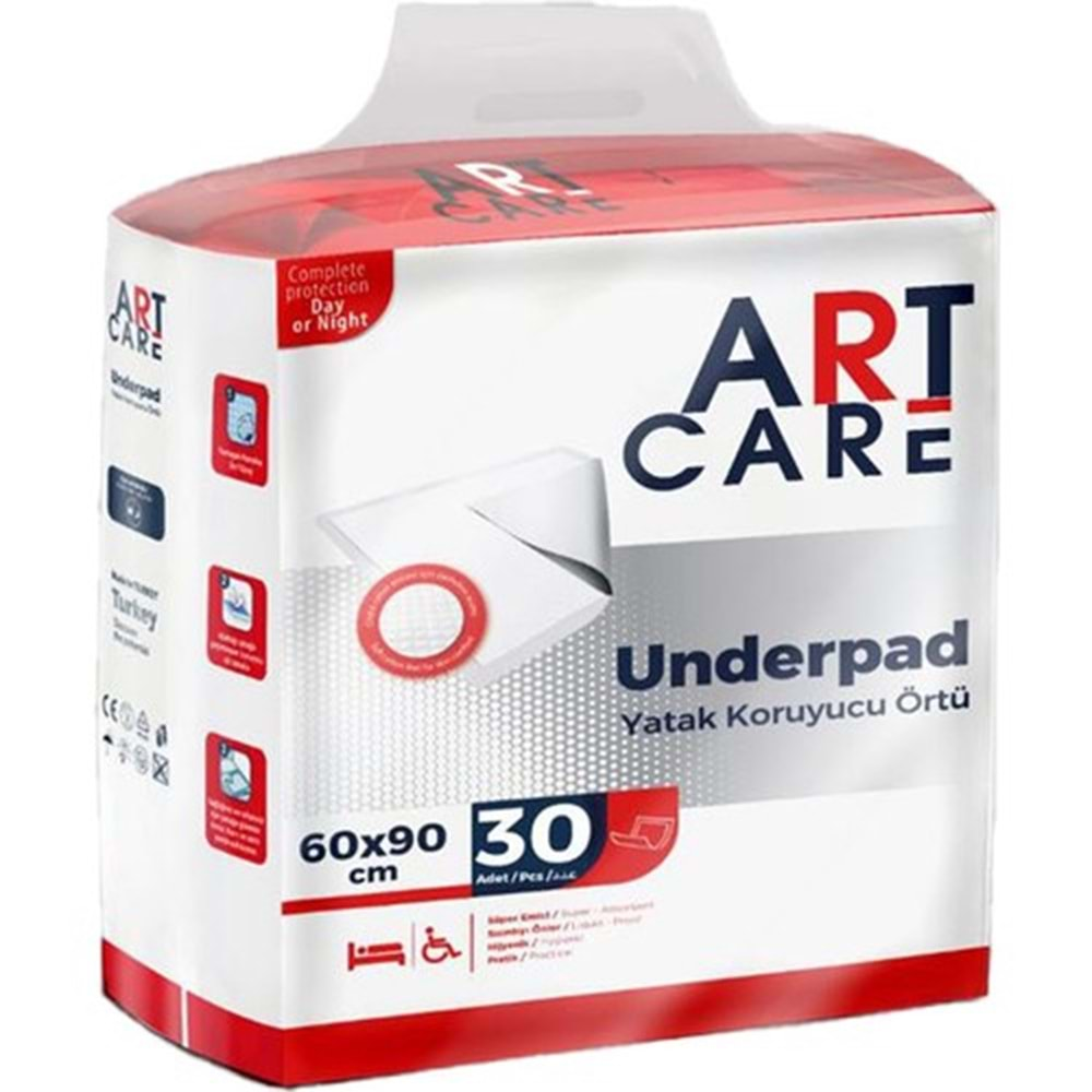 Art Care Hasta Yatak Koruyucu 60*90CM 150 Adet (5PK*30)