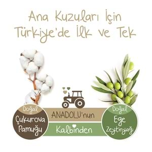 Baby Turco Bebek Bezi Doğadan Beden:7 (20-30Kg) XXLarge 84 Adet Süper Ekonomik Pk