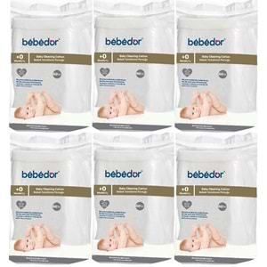 Bebedor Bebek Temizleme Pamuğu 360 Adet (6Pk*60)