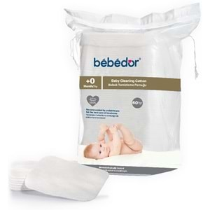 Bebedor Bebek Temizleme Pamuğu 540 Adet (9Pk*60)