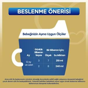 Bebelac Gold 800GR No:3 Devam Sütü (1+ Yaş) (2 Li Set)