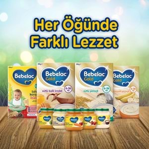 Bebelac Kavanoz Maması Püre 125GR Elma Armut (6 Lı Set)