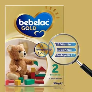 Bebelac Gold 350GR No:2 Devam Sütü (6-9 Ay) (6 Lı Set)