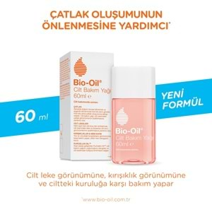 Bio-Oil Çatlak Oluşumunu Önleyici Cilt Bakım Yağı 60ML (Yeni Formül) (3 Lü Set)