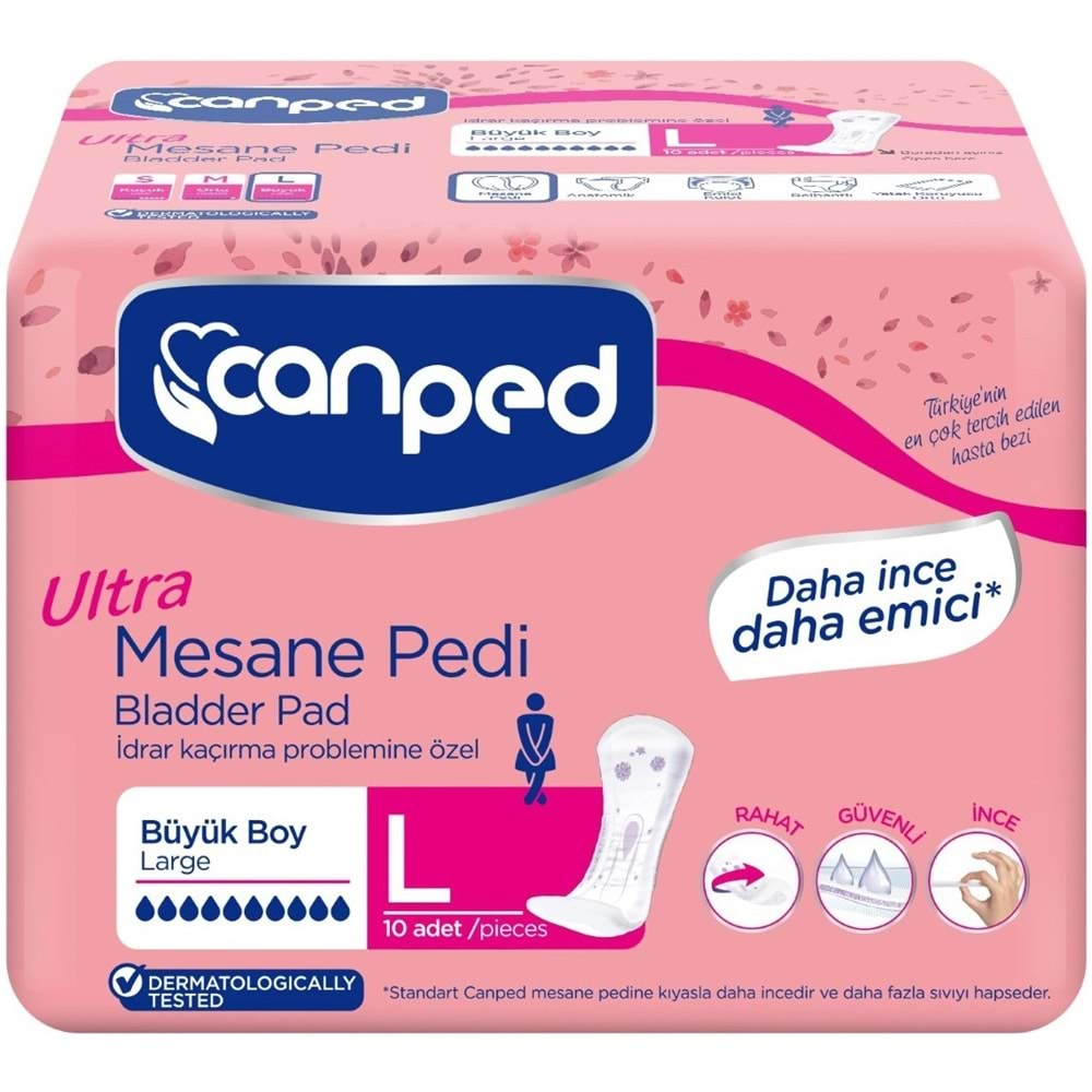 Canped Mesane Pedi Ultra Large-Büyük 30 Adet (3PK*10)