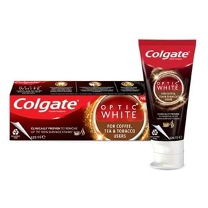 Colgate Diş Macunu Optic White 125ML Çay-Kahve-Sigara (2 Li Set)