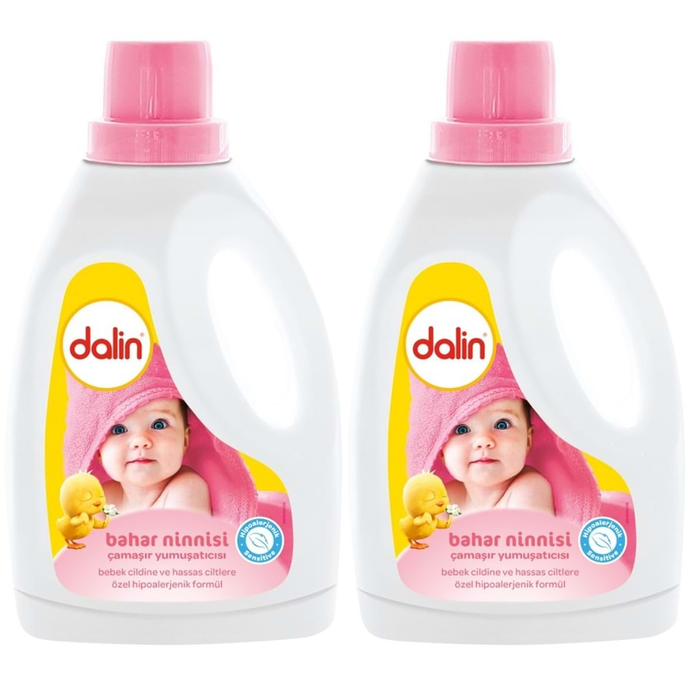 Dalin Çamaşır Yumuşatıcı 1.5LT Bahar Ninnisi (2 Li Set)