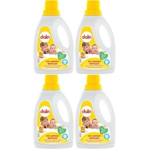 Dalin Çamaşır Deterjanı 1.5LT Klasik (Hassas ve Hipoalerjenik Formül) (4 Lü Set)