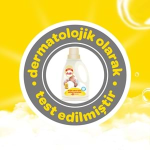 Dalin Çamaşır Deterjanı 1500ML Sensitive Sabun Kokulu (4 Lü Set)