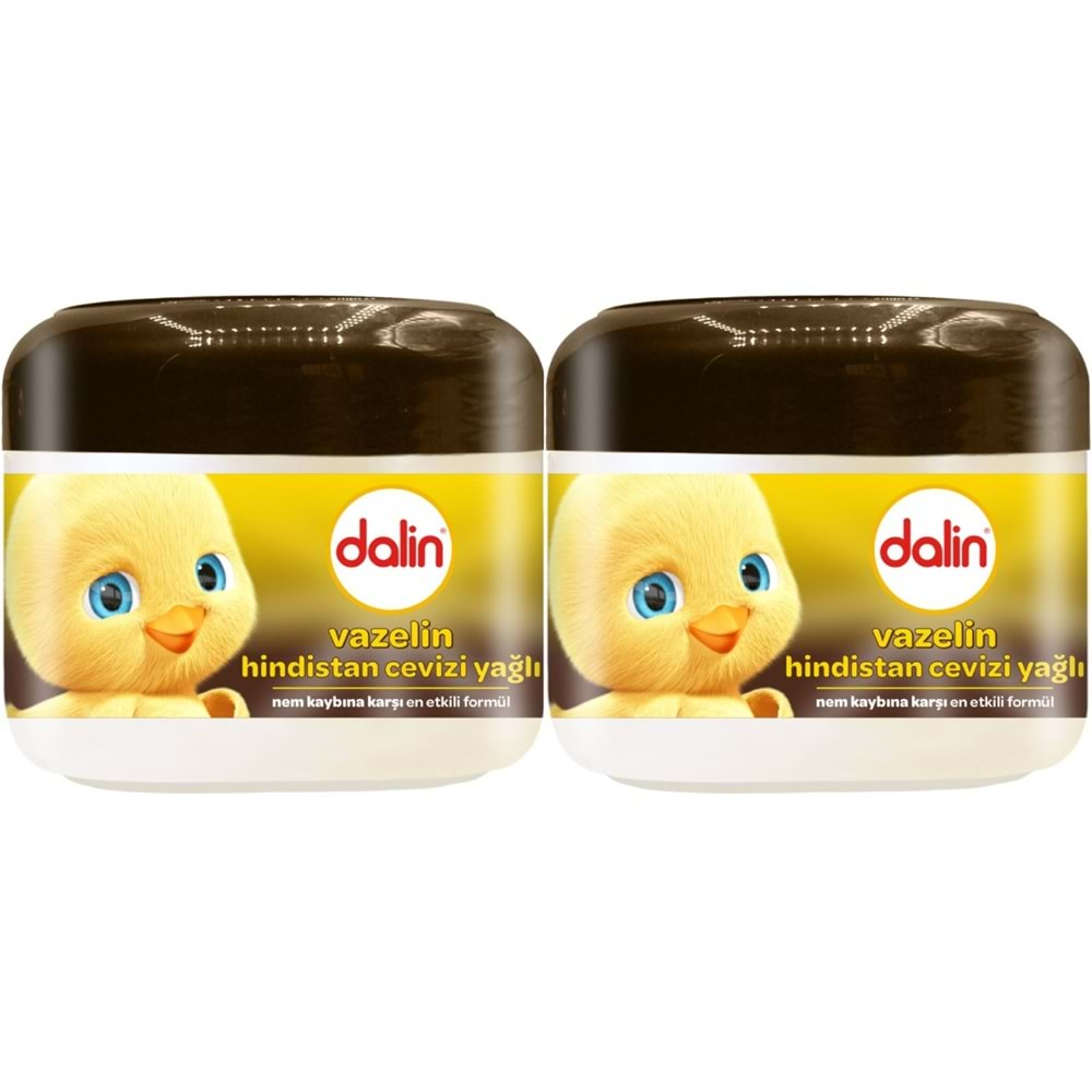 Dalin Vazelin 100ML Hindistan Cevizi Yağlı (2 Li Set)