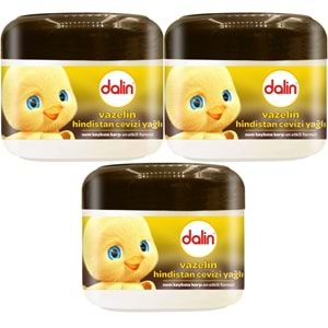 Dalin Vazelin 100ML Hindistan Cevizi Yağlı (3 Lü Set)