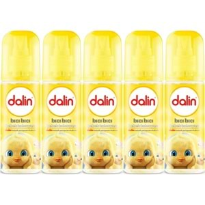 Dalin Bebek Kolonyası 150ML Klasik (Bıcı Bıcı Kokusu) (5 Li Set)