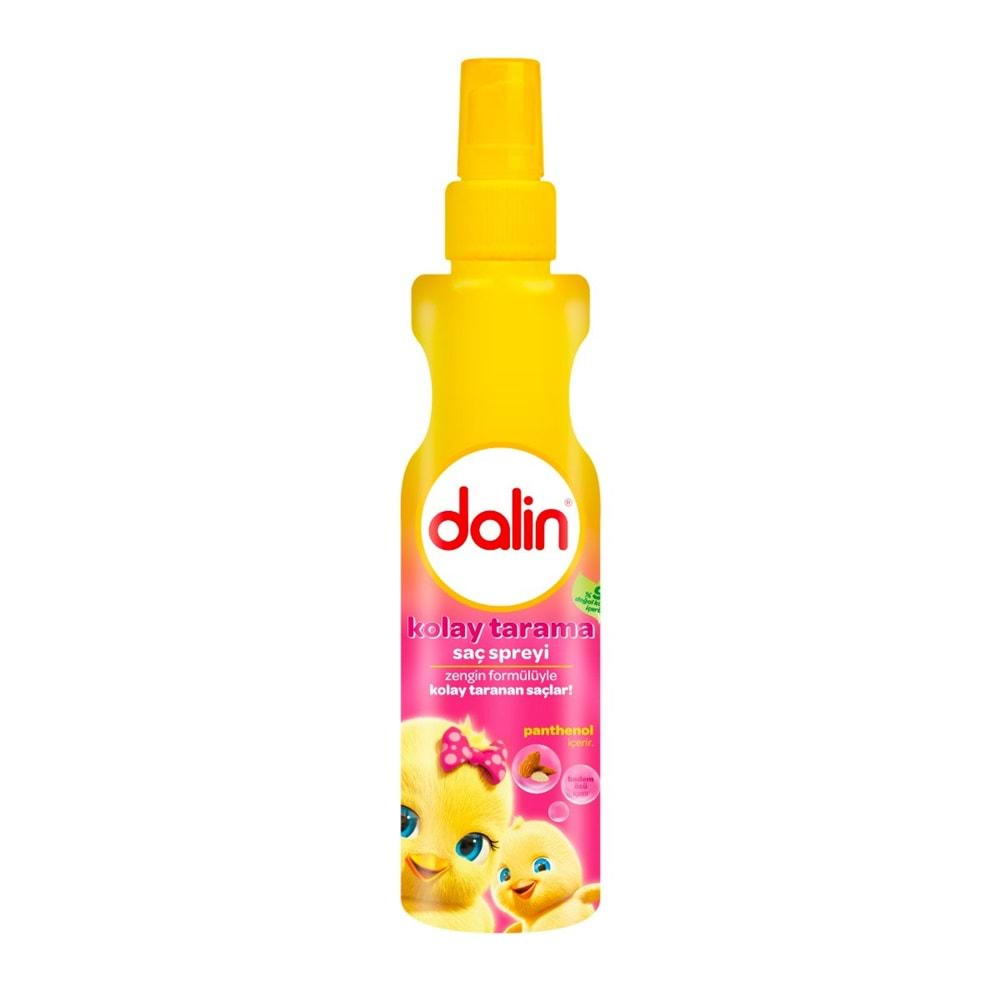 Dalin Kolay Saç Tarama Spreyi 200ML Badem Özlü (2 Li Set)