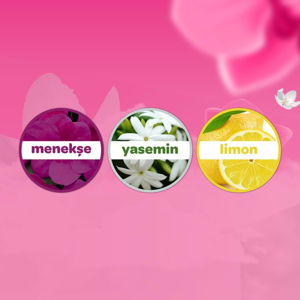 Dalin Bebek Kolonyası 150ML Çiçek Bahçesi (Menekşe-Yasemin-Limon Kokulu) (3 Lü Set)