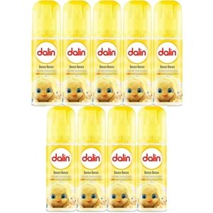 Dalin Bebek Kolonyası 150ML Klasik (Bıcı Bıcı Kokusu) (9 Lu Set)