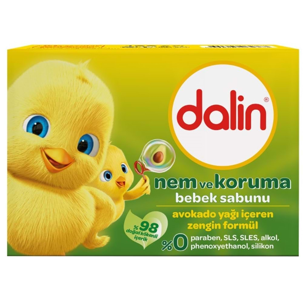 Dalin Bebek Sabunu 100GR Avakadolu (4 Lü Set)