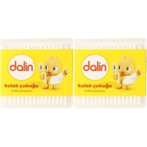 Dalin Kulak Çubuğu 100 Adet (2 Li Set)