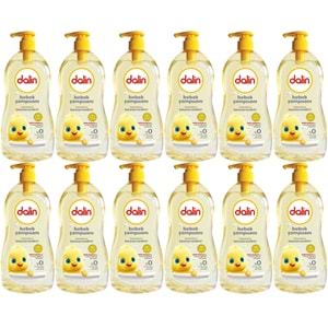 Dalin Bebek Şampuanı 500ML Klasik Pompalı (12 Li Set)