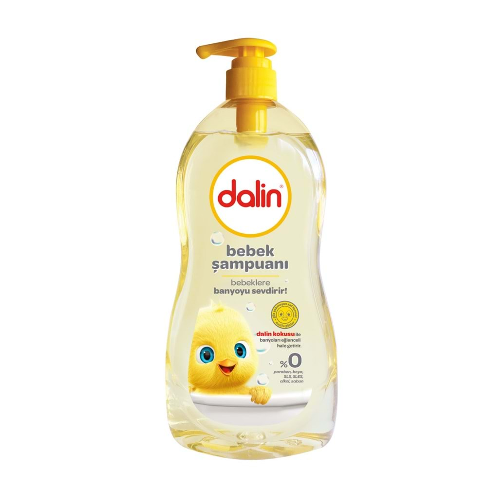 Dalin Bebek Şampuanı 500ML Klasik Pompalı (12 Li Set)