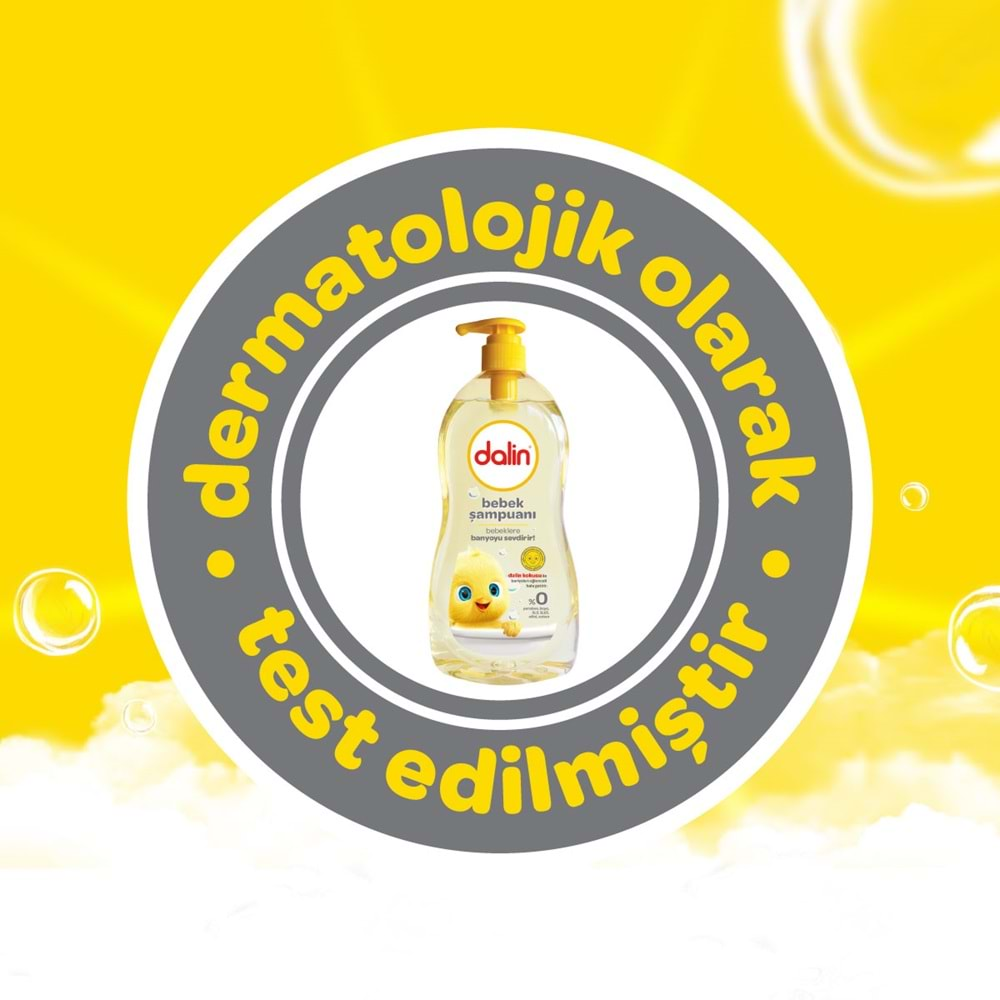 Dalin Bebek Şampuanı 500ML Klasik Pompalı (12 Li Set)