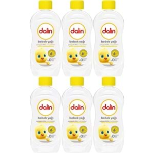 Dalin Bebek Yağı 300ML Klasik Etkin Nemlendirici (6 Lı Set)