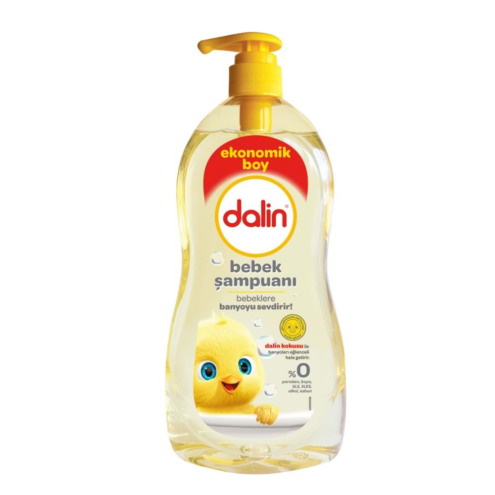 Dalin Bebek Şampuanı 900ML Klasik Pompalı (2 Li Set)