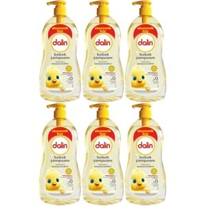 Dalin Bebek Şampuanı 900ML Klasik Pompalı (6 Lı Set)