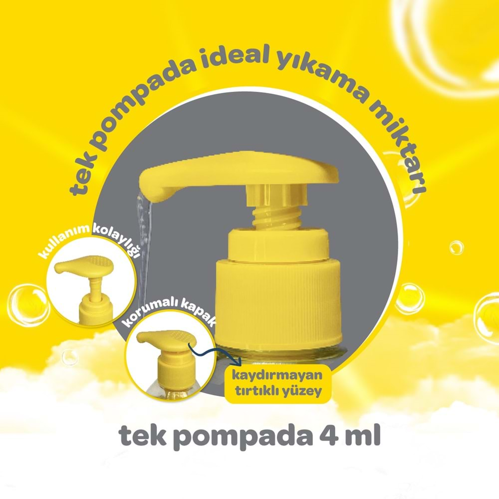 Dalin Bebek Şampuanı 900ML Klasik Pompalı (9 Lu Set)