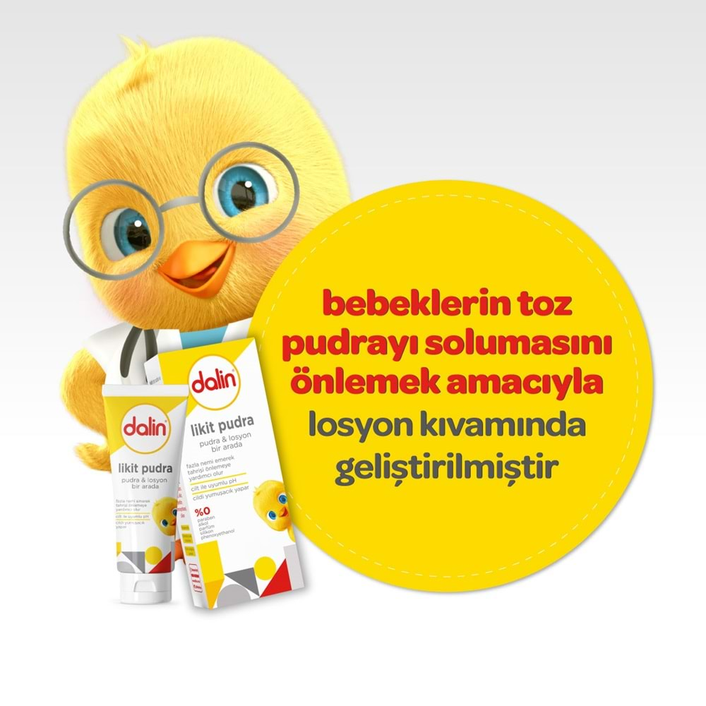 Dalin Likid Pudra 100GR (Pudra ve Losyon bir arada) (6 Lı Set)