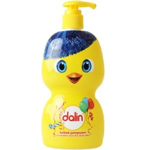 Dalin Bebek Şampuanı 500ML (Eğlen Öğren Serisi) Pompalı (4 Lü Set)