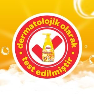 Dalin Köpük Sabun 200ML Mango ve Portakal Kokulu Çoçuklarınız İçin (12 Li Set)