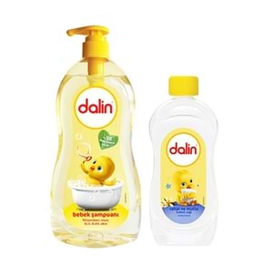 Dalin Bebek Şampuanı Klasik 700ML Pompalı + 100ML Bebek Yağı (Rahat ve Mutlu) (6 Lı Set)