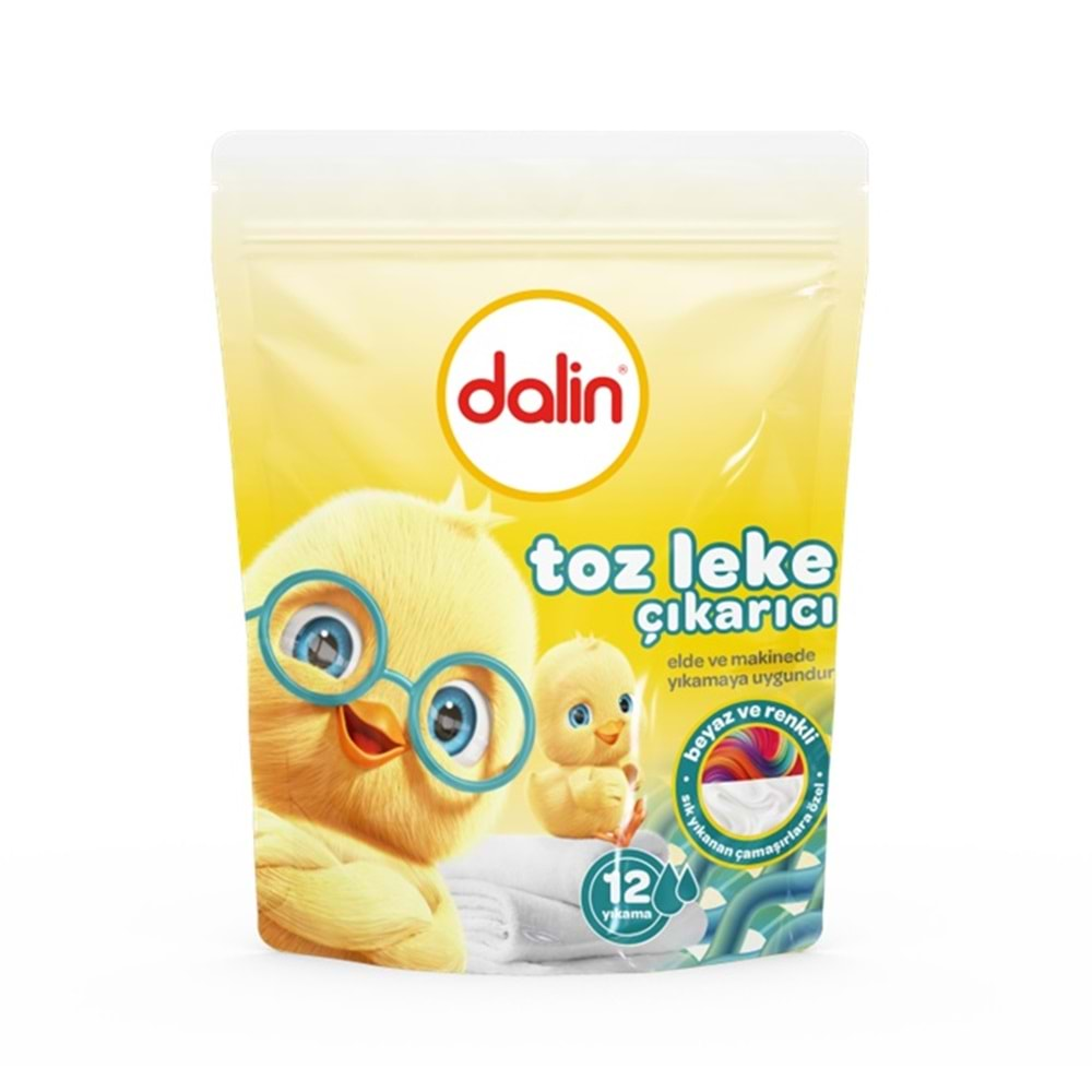 Dalin Toz Leke Çıkarıcı 500GR (Tüm Çamaşırlar / Elde ve Matik) (2 Li Set)