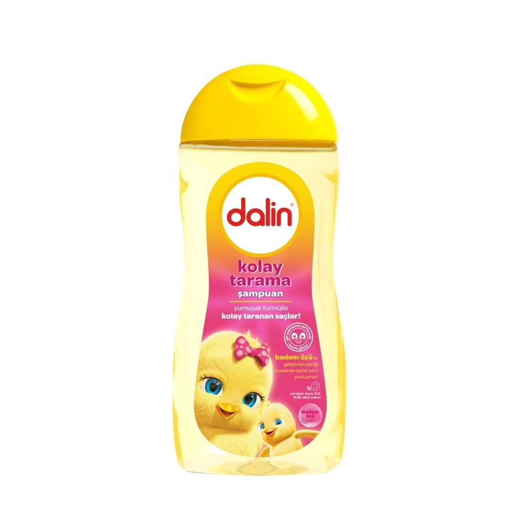 Dalin Bebek Kolay Tarama Şampuanı 200ML Badem Özlü (5 Li Set)