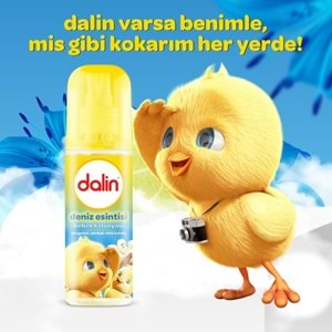 Dalin Bebek Kolonyası 150ML Deniz Esintisi (Bergomat-Zambak-Misk Kokulu) (3 Lü Set)