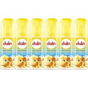 Dalin Bebek Kolonyası 150ML Deniz Esintisi (Bergomat-Zambak-Misk Kokulu) (6 Lı Set)