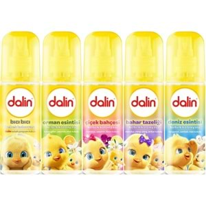 Dalin Bebek Kolonyası 150ML (Bıcı Bıcı-Orman-Çiçek-Bahar-Deniz) (Karma 5 Li Set)